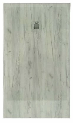 Receveur NATURO - Découpable - 80x140cm - Résine - Bois - Extra-plat