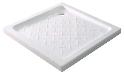 Receveur Fin Meri 90/90 Blanc Grès<< 3 Receveur Fin Meri 90/90 Blanc Grès<<