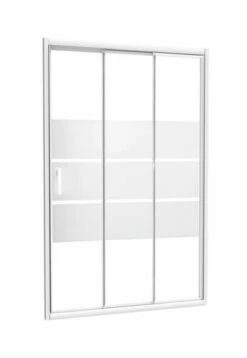 Paroi De Douche Coulissante Missi 4mm 80cm Blanc - Prix Net Livré Chez Vous -