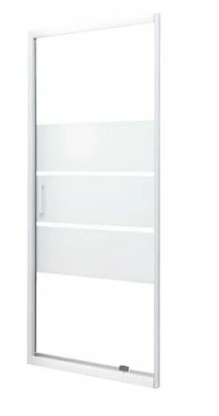 Paroi De Douche Pivotante Missi 4mm 80cm Blanc - Prix Net Livré Chez Vous -