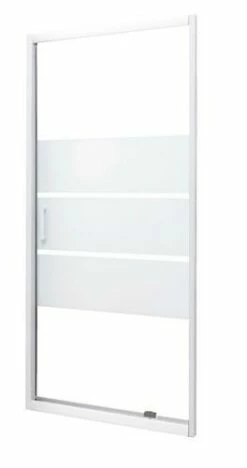 Paroi De Douche Pivotante Missi 4mm 90cm Blanc - Prix Net Livré Chez Vous -