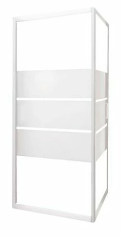 Paroi De Douche Fixe Missi 4mm 80 Cm Blanc