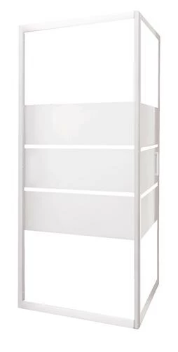 Paroi De Douche Fixe Missi 4mm 80 Cm Blanc 3 Paroi De Douche Fixe Missi 4mm 80 Cm Blanc