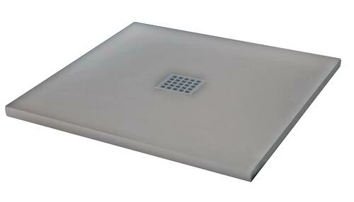 Receveur Résine Gris Nola 90 X 90 Cm H4cm - Prix Net Livré Chez Vous - 3 Receveur Résine Gris Nola 90 X 90 Cm H4cm - Prix Net Livré Chez Vous -