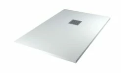 Receveur Résine Blanc Nola 80 X 120 Cm H4cm - Prix Net Livré Chez Vous -