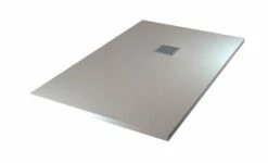 Receveur Résine Gris Nola 90 X 120 Cm H4cm - Prix Net Livré Chez Vous -