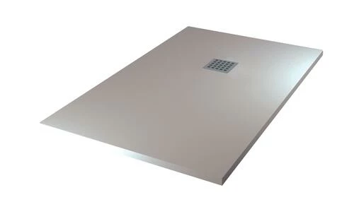 Receveur Résine Gris Nola 90 X 120 Cm H4cm - Prix Net Livré Chez Vous - 3 Receveur Résine Gris Nola 90 X 120 Cm H4cm - Prix Net Livré Chez Vous -