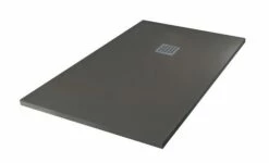 Receveur Résine Antracite Nola 90 X 140 Cm H4cm - Prix Net Livré Chez Vous -