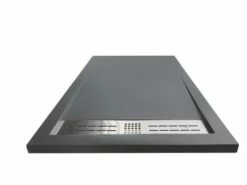 Receveur Résine Antracite Spirit 90 X 140 Cm H4cm - Prix Net Livré Chez Vous -<