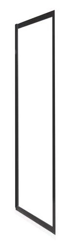 Paroi De Douche Fixe NAPA 6mm 90 Cm Alu Noir Mat - Prix Net Livré Chez Vous -