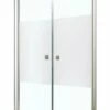 Paroi De Douche Porte Saloon FRISCO 6mm 90 Cm Chromé - Prix Net Livré Chez Vous - 2 Paroi De Douche Porte Saloon FRISCO 6mm 90 Cm Chromé - Prix Net Livré Chez Vous - -Accueil Salle De Bain Vente aqua111a