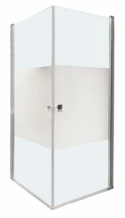 Paroi De Douche Angle Pivotante FRISCO 6mm 90 Cm Chromé - Prix Net Livré Chez Vous -