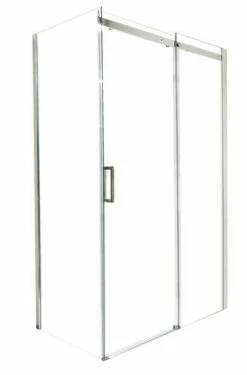 Paroi De Douche Coulissante épurée SIMI 8mm 140 Cm Chromé - Prix Net Livré Chez Vous -