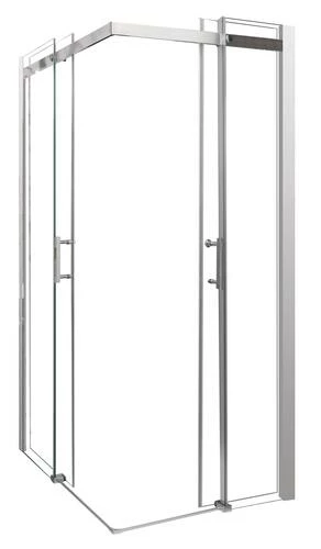 Paroi De Douche Angle D’accée épurée SIMI 8mm 90 X 90 Cm Chromé - Prix Net Livré Chez Vous - 3 Paroi De Douche Angle D’accée épurée SIMI 8mm 90 X 90 Cm Chromé - Prix Net Livré Chez Vous -