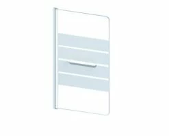 Pare Baignoire 1 Volet ANAT Verre 4 Mm