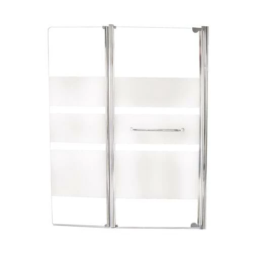 Pare Baignoire 2 Volet Rosaa Verre 6 Mm - Prix Net Livré Chez Vous - 3 Pare Baignoire 2 Volet Rosaa Verre 6 Mm - Prix Net Livré Chez Vous -