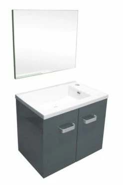 Lave Mains EPICE Gris Largeur 50cm<