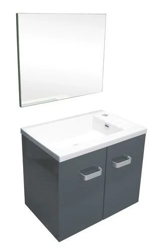 Lave Mains EPICE Gris Largeur 50cm< 3 Lave Mains EPICE Gris Largeur 50cm<