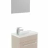 Lave Mains NINO Taupe Largeur 44cm à Suspendre< 2 Lave Mains NINO Taupe Largeur 44cm à Suspendre< -Accueil Salle De Bain Vente aqua213a