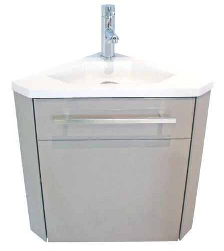 Lave Mains D’angle NINO Taupe Largeur 44 Cm à Suspendre - Prix Net Livré Chez Vous -<< 3 Lave Mains D’angle NINO Taupe Largeur 44 Cm à Suspendre - Prix Net Livré Chez Vous -<<