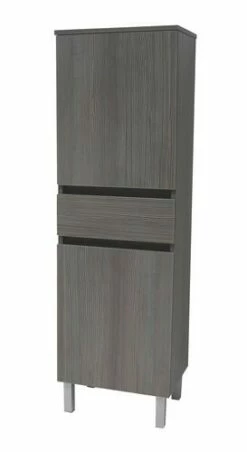 Colonne SOFIA Gris Foncé - Chamonix Largeur 40cm à Poser - Prix Net Livré Chez Vous -