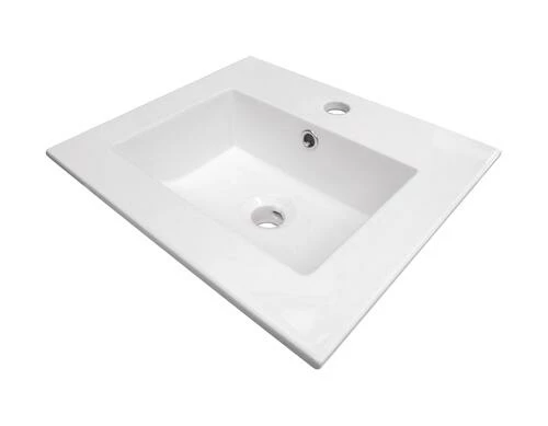 Vasque KIO Blanc Largeur Cm En Céramique à Encastrer< 3 Vasque KIO Blanc Largeur Cm En Céramique à Encastrer<