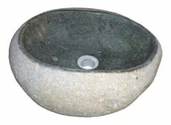 Vasque RIVA Ø30x16 Pierre Naturelle à Poser