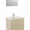 MBLE TANARO LAQUE 080CM TAUPE 2 MBLE TANARO LAQUE 080CM TAUPE -Accueil Salle De Bain Vente aqua450