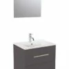 MBLE TANARO LAQUE 060CM GRIS 1 MBLE TANARO LAQUE 060CM GRIS -Accueil Salle De Bain Vente aqua458