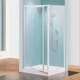 Paroi De Douche Pivotante Riviera 2.0 G Extensible 78-82 Cm - Profilé Blanc Et Verre Granité 3 Paroi De Douche Pivotante Riviera 2.0 G Extensible 78-82 Cm - Profilé Blanc Et Verre Granité