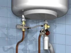 Kit De Sécurité KMIX Siège Laiton Pour Chauffe Eau