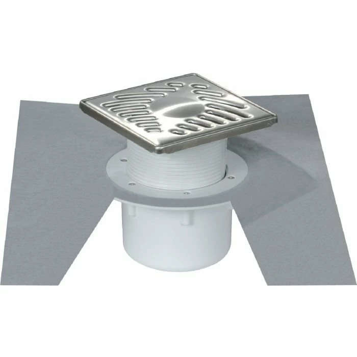 Siphon Nicoll Pour Sols à Carreler Verticale Ø 50/63 Grille 15x15 Cm 3 Siphon Nicoll Pour Sols à Carreler Verticale Ø 50/63 Grille 15x15 Cm