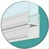 Baguette PVC Pour Bas De Porte De Douche, Joint Double Lèvre 1m -Accueil Salle De Bain Vente d165642a