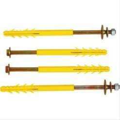 Cheville Fixation Chauffe-eau Pour Plaque Plâtre+polystyrène Ø12X200 Vendues Par 4