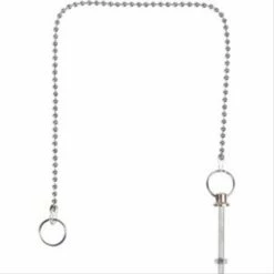 Chaînette Avec Borne En Laiton Chromée 300mn