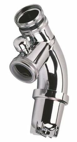 Siphon Oblique En Abs Chromé