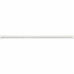 Barre Droite Extensible En Aluminium Blanc 70 à 110cm