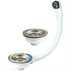 Ensemble Bonde à Panier, Plateau Chromé ø 114