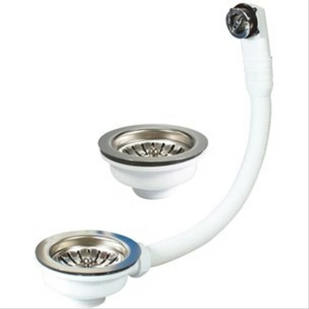 Ensemble Bonde à Panier, Plateau Chromé ø 114 3 Ensemble Bonde à Panier, Plateau Chromé ø 114