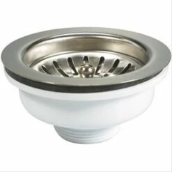 Bonde à Panier Sans Trop Plein, Plateau Chromé ø 114