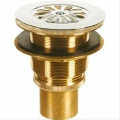 Bonde Siphöide Laiton Pour évier Grès Ø60mm