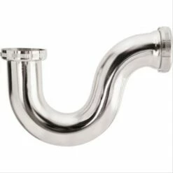 Siphon Tube En Laiton Chromé Valentin