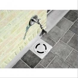 Siphon Inoxydable à Cloche Netsol ACO Vertical 100x100mm H=47mm 3 Siphon Inoxydable à Cloche Netsol ACO Vertical 100x100mm H=47mm