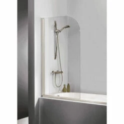 Pare-baignoire Pivotant Et Réversible Atout 2 Largeur : 80 Cm Hauteur :140cm Garanti 2 Ans