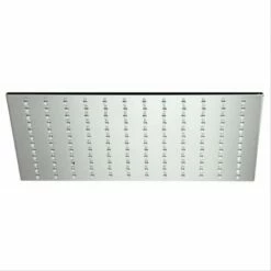 Pomme De Douche Métal Slim Carrée 250x250mm Alpi