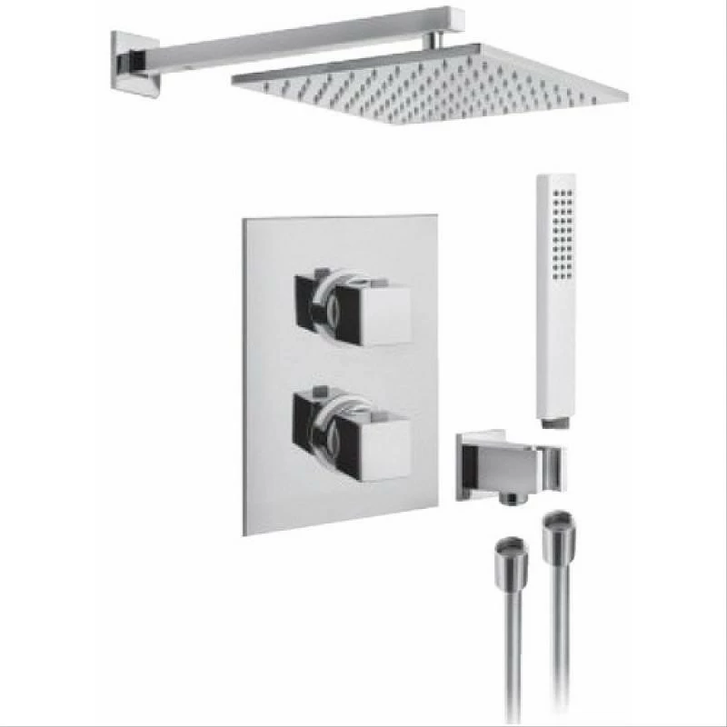 Ensemble Kit Thermostatique Encastré Una Alpi 3 Ensemble Kit Thermostatique Encastré Una Alpi