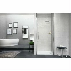 Paroi De Douche Pivotante Réversible Young 2.0 1B Ouverture Pivotante Novellini