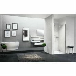 Paroi D’angle Pivotante Et Pliante Young 2.0 1BS Novellini Droite 88 à 92cm