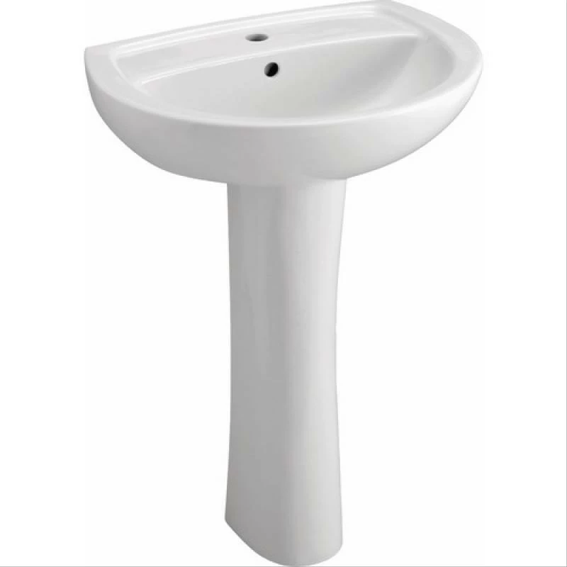 Colonne H690xP180mm Pour Lavabo Bastia 60x47cm Allia NF 3 Colonne H690xP180mm Pour Lavabo Bastia 60x47cm Allia NF