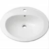 Vasque Céramique à Encastrer Bastia 56x48 Cm Allia NF 2 Vasque Céramique à Encastrer Bastia 56x48 Cm Allia NF -Accueil Salle De Bain Vente f711178a